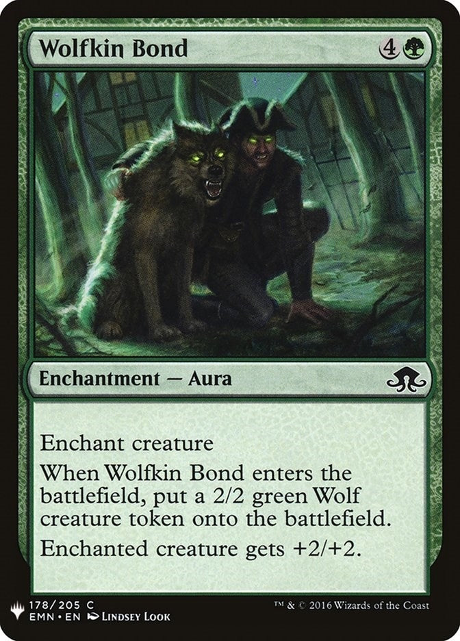 Image for Wolfkin Bond (The List Reprints) (178) - Magic: The Gathering