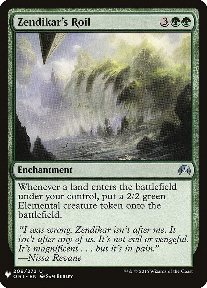 Image for Zendikar's Roil (The List Reprints) (209) - Magic: The Gathering