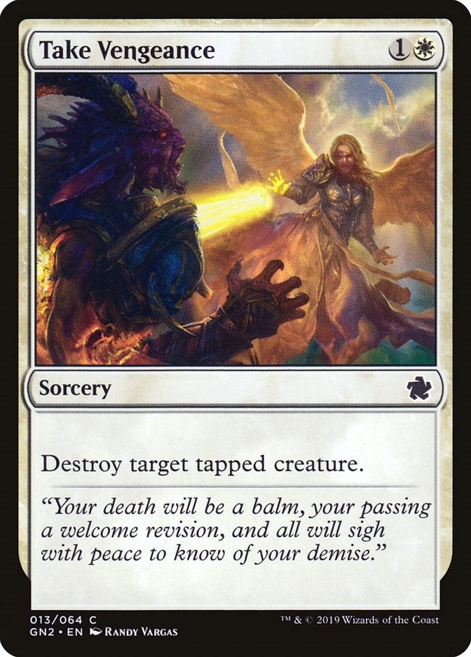 Image for Take Vengeance (Magic Game Night 2019) (13) - Magic: The Gathering