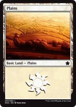 Image for Plains (055) (Magic Game Night 2019) (55) - Magic: The Gathering