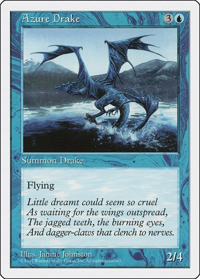 Image for Azure Drake (Fifth Edition) - Magic: The Gathering