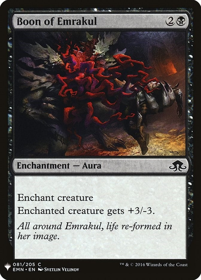 Image for Boon of Emrakul (The List Reprints) (81) - Magic: The Gathering