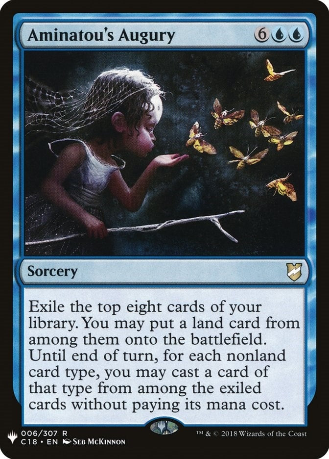 Image for Aminatou's Augury (The List Reprints) (6) - Magic: The Gathering