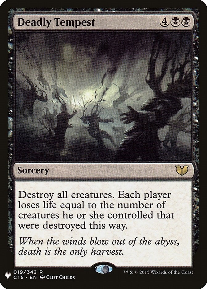 Image for Deadly Tempest (The List Reprints) (019/342) - Magic: The Gathering