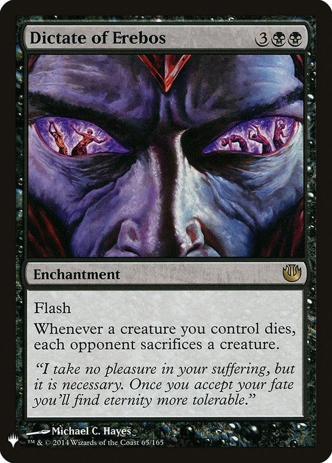 Image for Dictate of Erebos (The List Reprints) (65) - Magic: The Gathering