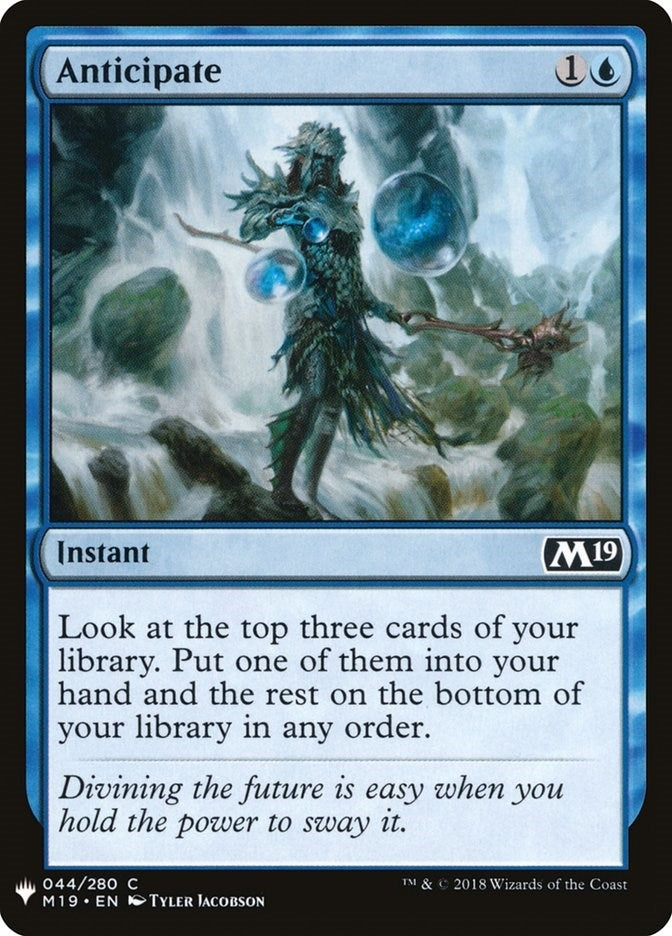 Image for Anticipate (The List Reprints) (44) - Magic: The Gathering