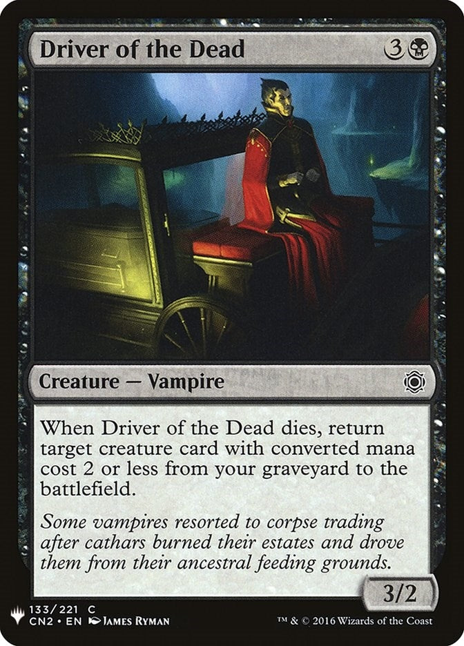 Image for Driver of the Dead (The List Reprints) (133) - Magic: The Gathering