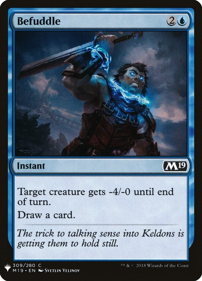 Image for Befuddle (The List Reprints) (309) - Magic: The Gathering