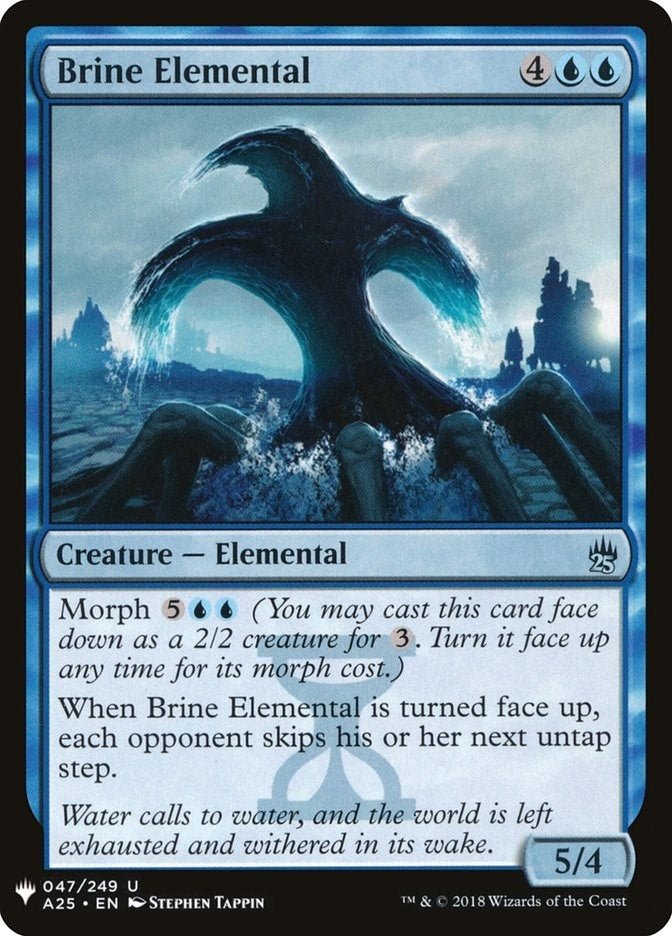 Image for Brine Elemental (The List Reprints) (47) - Magic: The Gathering
