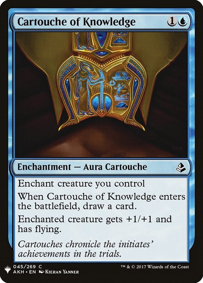 Image for Cartouche of Knowledge (The List Reprints) (45) - Magic: The Gathering
