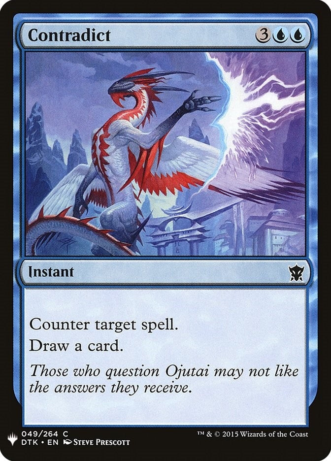 Image for Contradict (The List Reprints) (49) - Magic: The Gathering