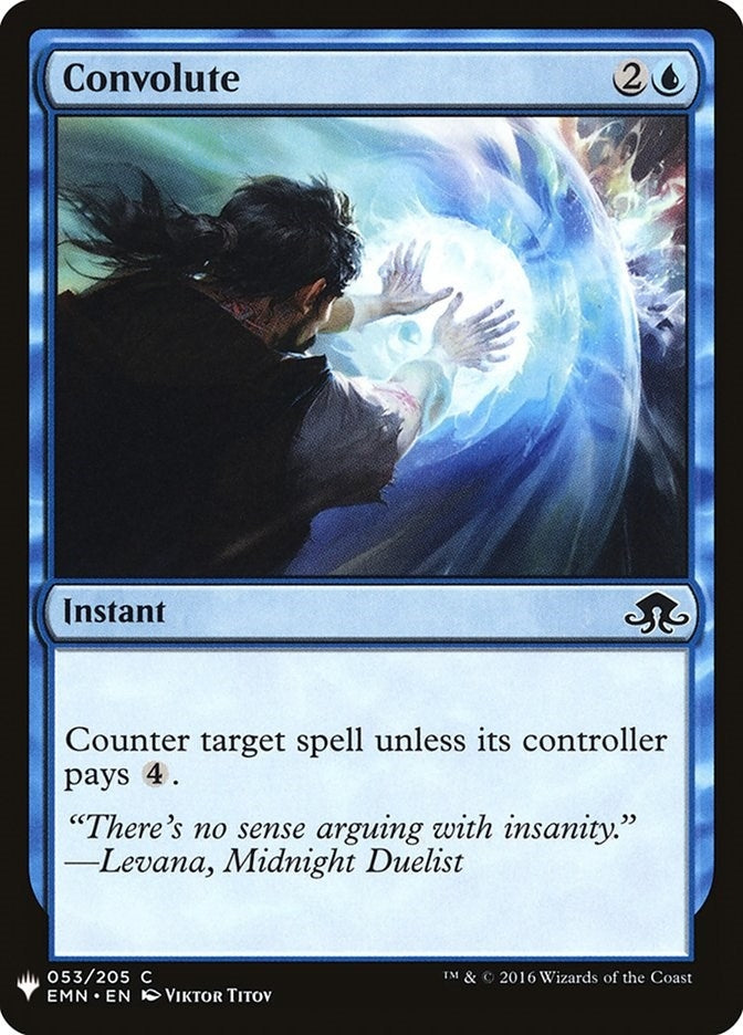 Image for Convolute (The List Reprints) (53) - Magic: The Gathering