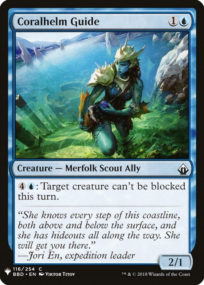 Image for Coralhelm Guide (The List Reprints) (116) - Magic: The Gathering