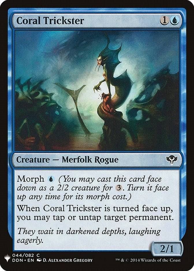 Image for Coral Trickster (The List Reprints) (44) - Magic: The Gathering