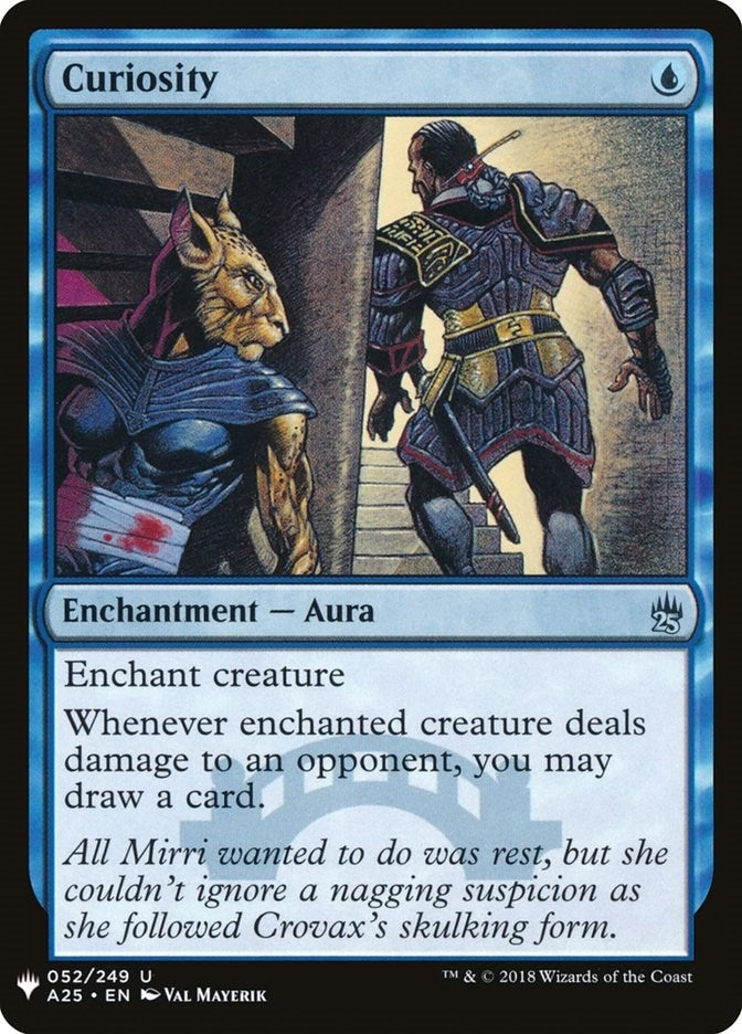 Image for Curiosity (A25) (The List Reprints) (52) - Magic: The Gathering