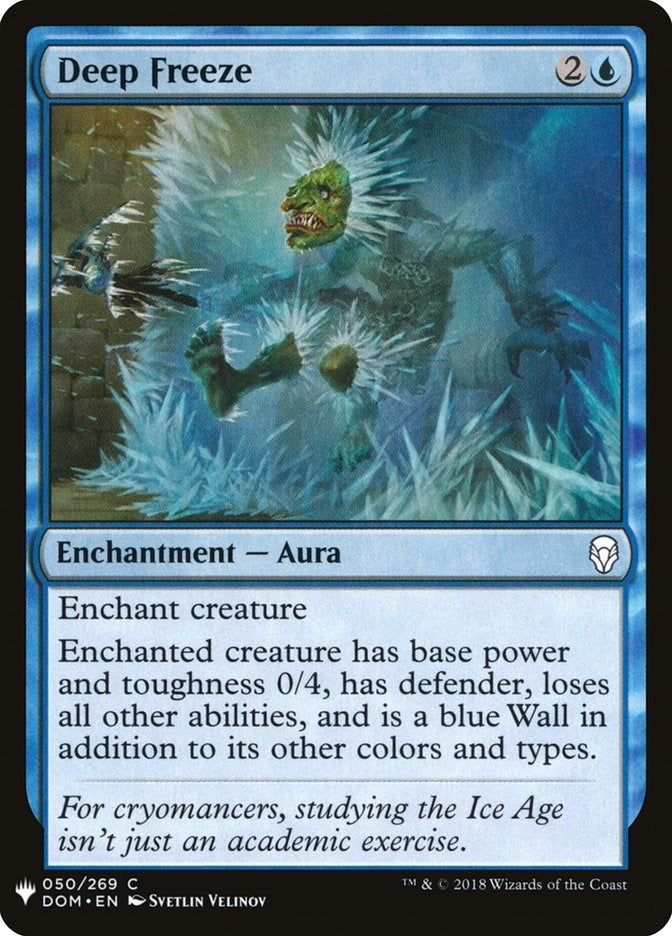 Image for Deep Freeze (The List Reprints) (50) - Magic: The Gathering