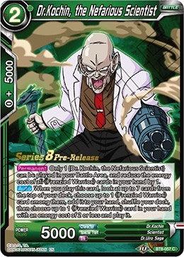 Image for Dr.Kochin, the Nefarious Scientist (Malicious Machinations Pre-Release Cards) (BT8-057_PR) - Dragon Ball Super: Masters