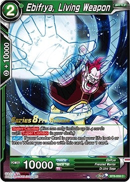 Image for Ebifrya, Living Weapon (Malicious Machinations Pre-Release Cards) (BT8-059_PR) - Dragon Ball Super: Masters