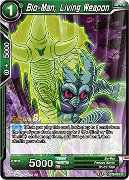 Image for Bio-Man, Living Weapon (Malicious Machinations Pre-Release Cards) (BT8-061_PR) - Dragon Ball Super: Masters