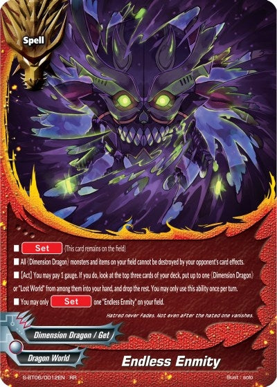 Image for Endless Enmity (Soaring Superior Deity Dragon) (S-BT06/0012EN) - Future Card BuddyFight
