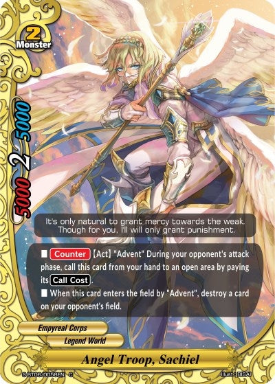 Image for Angel Troop, Sachiel (Soaring Superior Deity Dragon) (S-BT06/0058EN) - Future Card BuddyFight