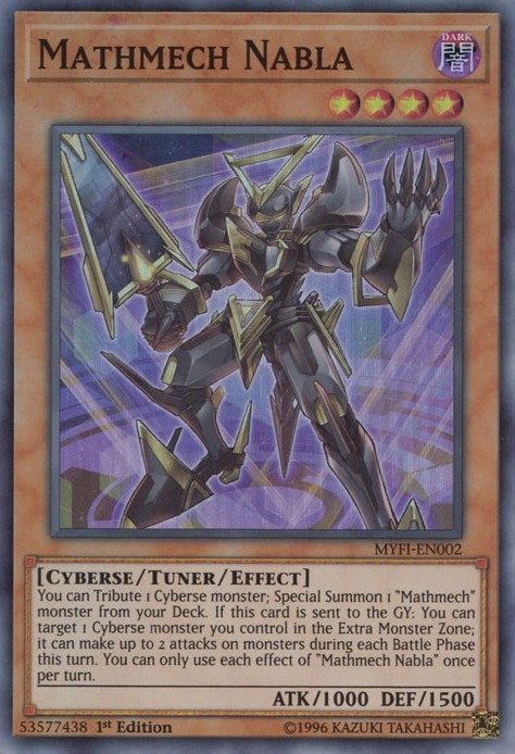 Image for Mathmech Nabla (Mystic Fighters) (MYFI-EN002) - YuGiOh