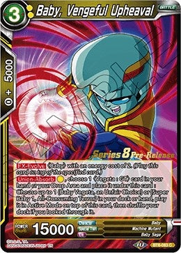 Image for Baby, Vengeful Upheaval (Malicious Machinations Pre-Release Cards) (BT8-083_PR) - Dragon Ball Super: Masters
