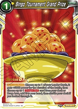 Image for Bingo Tournament Grand Prize (Malicious Machinations Pre-Release Cards) (BT8-085_PR) - Dragon Ball Super: Masters