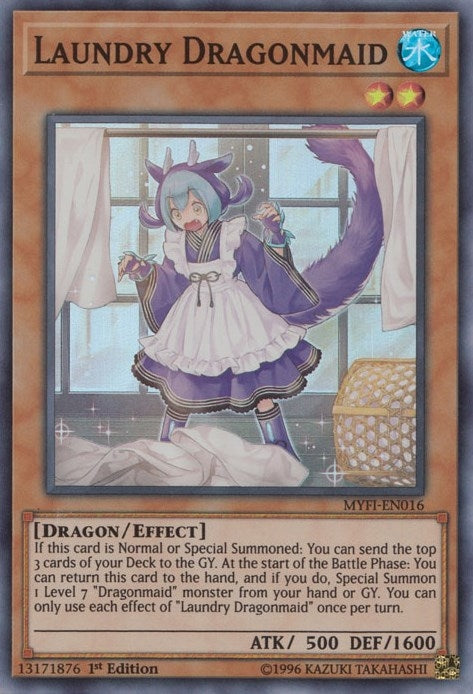 Image for Laundry Dragonmaid (Mystic Fighters) (MYFI-EN016) - YuGiOh