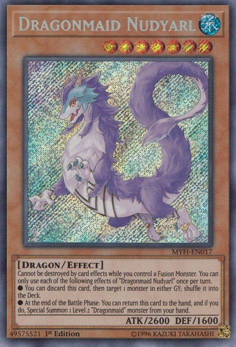 Image for Dragonmaid Nudyarl (Mystic Fighters) (MYFI-EN017) - YuGiOh