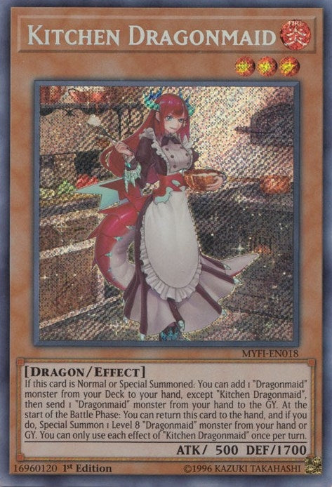Image for Kitchen Dragonmaid (Mystic Fighters) (MYFI-EN018) - YuGiOh