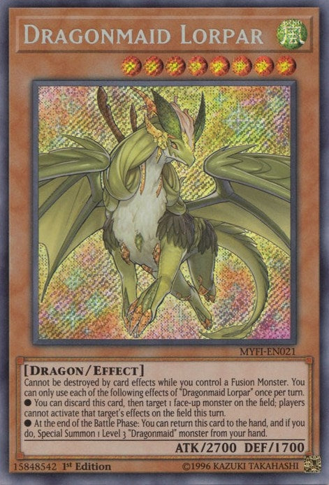 Image for Dragonmaid Lorpar (Mystic Fighters) (MYFI-EN021) - YuGiOh
