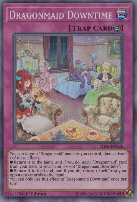Image for Dragonmaid Downtime (Mystic Fighters) (MYFI-EN026) - YuGiOh