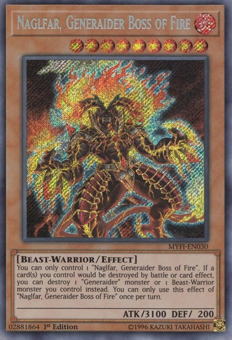 Image for Naglfar, Generaider Boss of Fire (Mystic Fighters) (MYFI-EN030) - YuGiOh