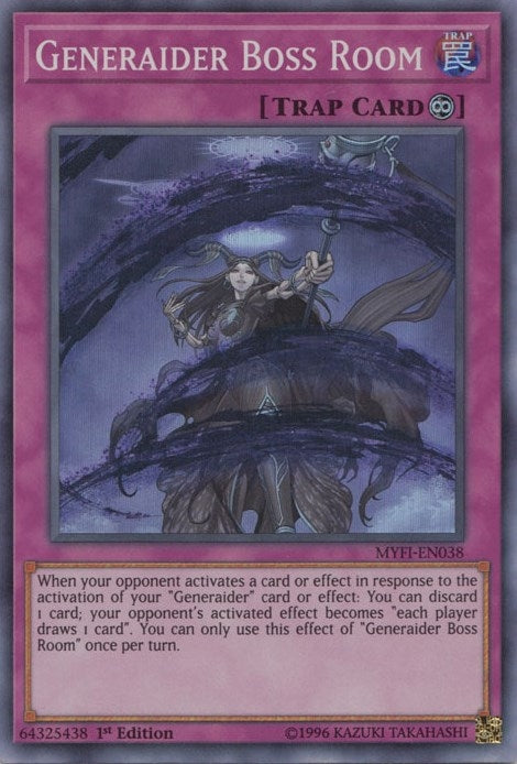 Image for Generaider Boss Room (Mystic Fighters) (MYFI-EN038) - YuGiOh