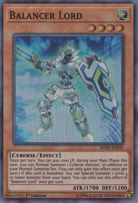 Image for Balancer Lord (Mystic Fighters) (MYFI-EN047) - YuGiOh