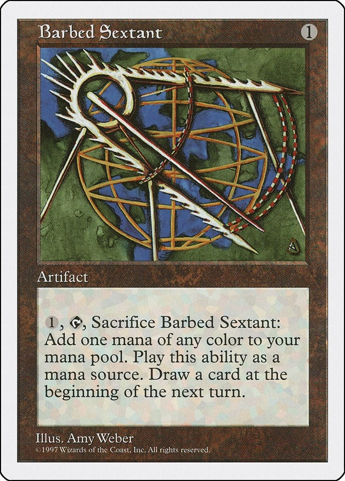 Image for Barbed Sextant (Fifth Edition) - Magic: The Gathering