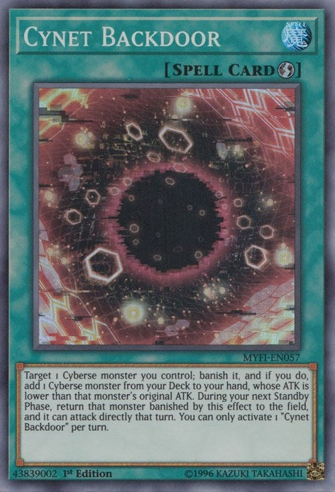 Image for Cynet Backdoor (Mystic Fighters) (MYFI-EN057) - YuGiOh