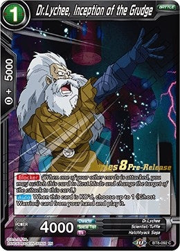 Image for Dr.Lychee, Inception of the Grudge (Malicious Machinations Pre-Release Cards) (BT8-092_PR) - Dragon Ball Super: Masters