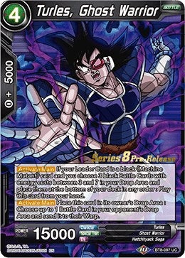 Image for Turles, Ghost Warrior (Malicious Machinations Pre-Release Cards) (BT8-097_PR) - Dragon Ball Super: Masters