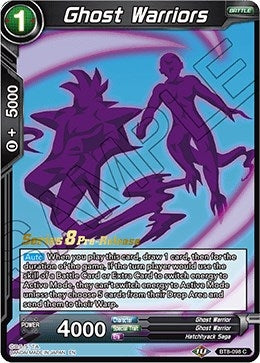 Image for Ghost Warriors (Malicious Machinations Pre-Release Cards) (BT8-098_PR) - Dragon Ball Super: Masters
