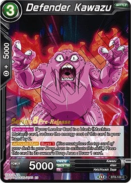 Image for Defender Kawazu (Malicious Machinations Pre-Release Cards) (BT8-100_PR) - Dragon Ball Super: Masters