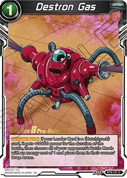 Image for Destron Gas (Malicious Machinations Pre-Release Cards) (BT8-101_PR) - Dragon Ball Super: Masters