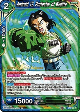 Image for Android 17, Protector of Wildlife (Malicious Machinations Pre-Release Cards) (BT8-120_PR) - Dragon Ball Super: Masters