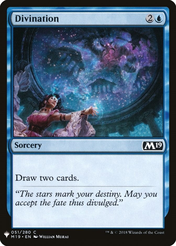 Image for Divination (The List Reprints) (51) - Magic: The Gathering