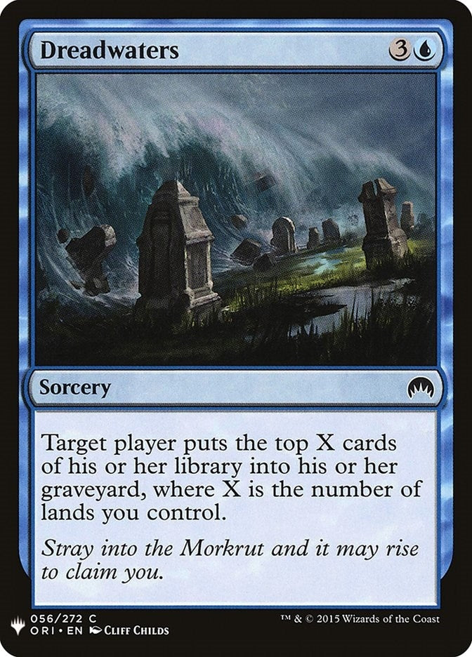 Image for Dreadwaters (The List Reprints) (56) - Magic: The Gathering