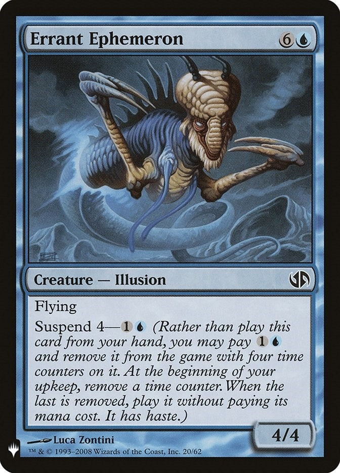 Image for Errant Ephemeron (The List Reprints) (20) - Magic: The Gathering