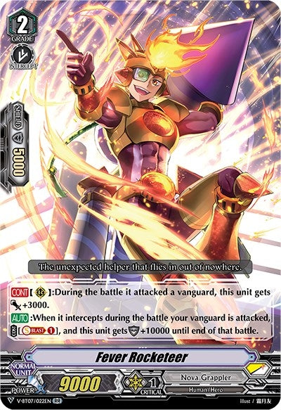 Image for Fever Rocketeer (V-BT07: Infinideity Cradle) (V-BT07/022EN) - Cardfight Vanguard