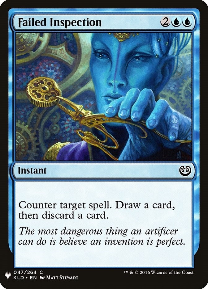 Image for Failed Inspection (The List Reprints) (47) - Magic: The Gathering