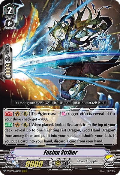 Image for Fusing Striker (V-BT07: Infinideity Cradle) (V-BT07/011EN) - Cardfight Vanguard